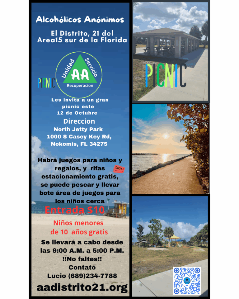 Alcohólicos Anónimos Picnic